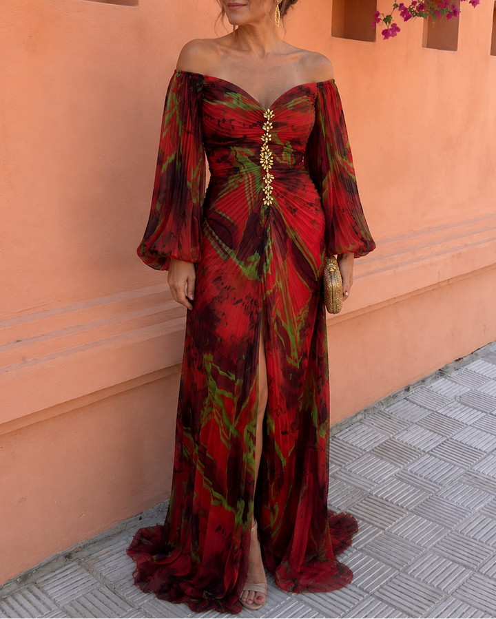 Megan | Floral Maxi Dress