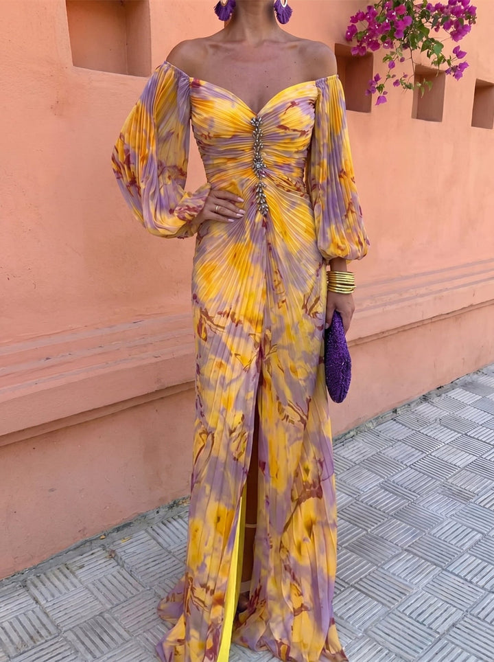 Megan | Floral Maxi Dress