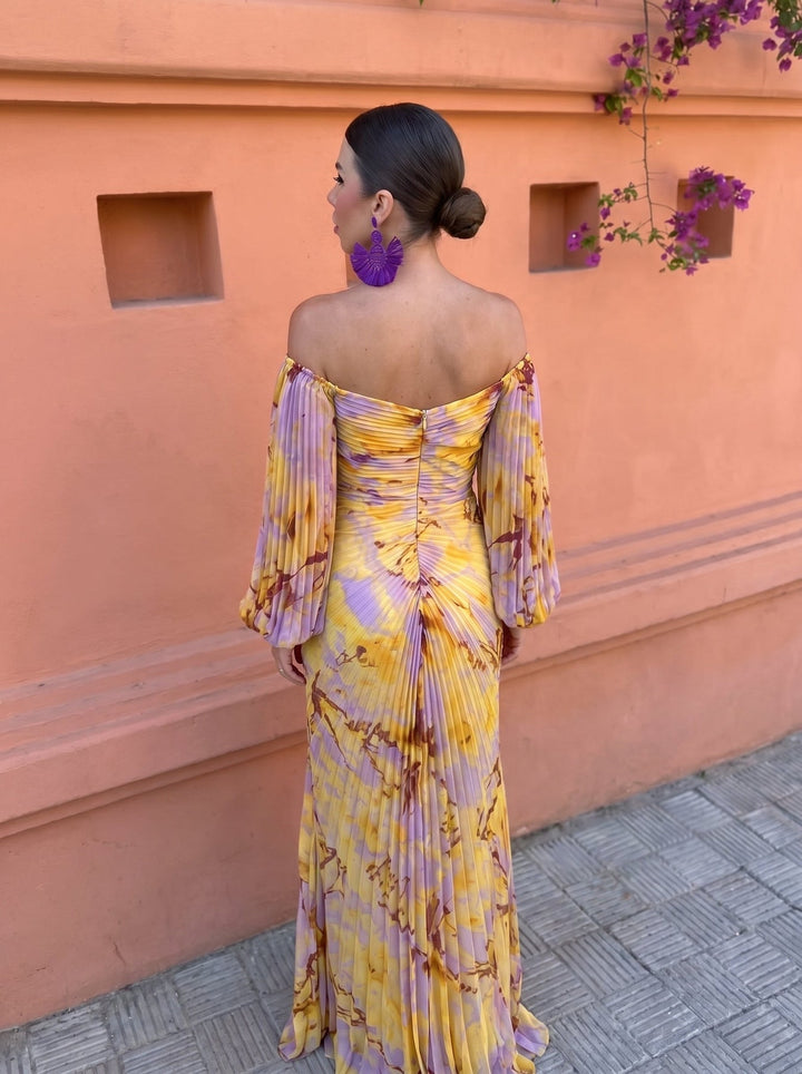 Megan | Floral Maxi Dress